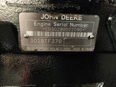 John Deere 3029 Rebuilt Engine